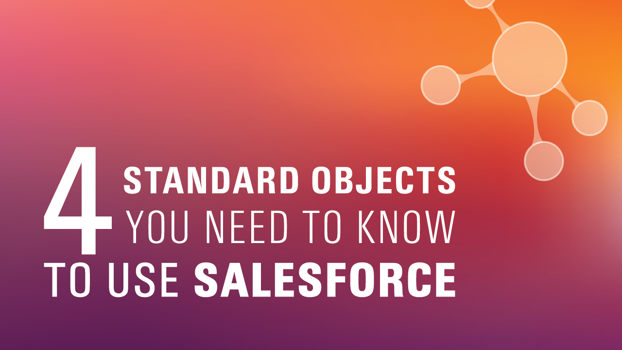 4 Standard Objects In Salesforce You Need To Know